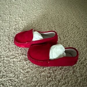 Tod’s Baby’s Red Loffers Size:4